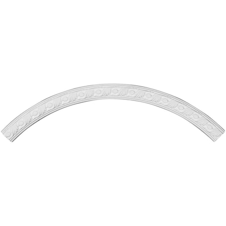 Ekena Millwork 43 5/8"OD x 39 3/8"ID x 2 1/8"W x 7/8"P Milton Ceiling Ring (1/4 of complete circle) CR44MI